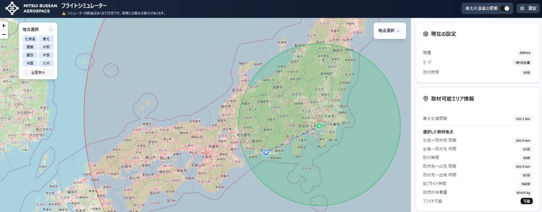 フライトシュミレーター